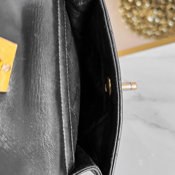 Authentic Chanel Backpack Matelasse Daypack Brown Leather Duma B0879 - Picture 14 of 16